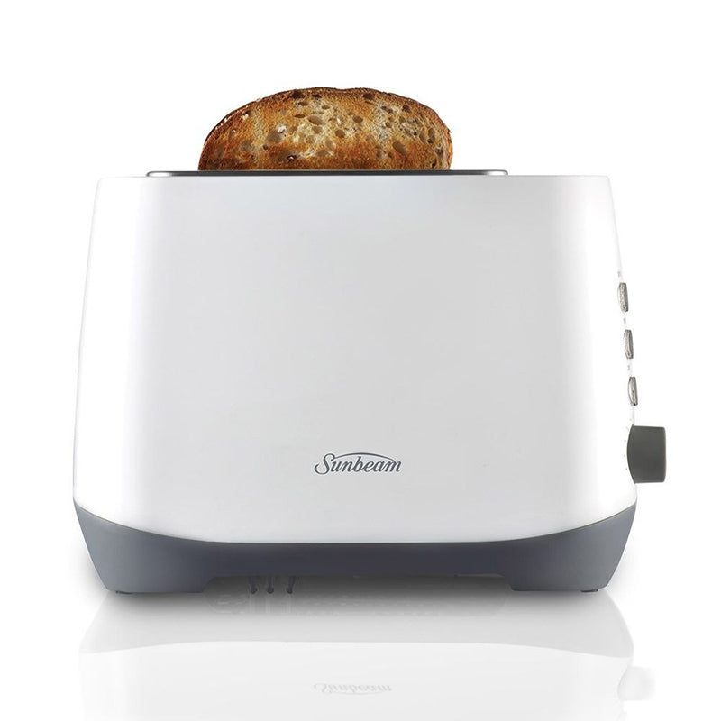 Sunbeam White TAP0002WH Toaster & KEP0007WH Kettle Bundle