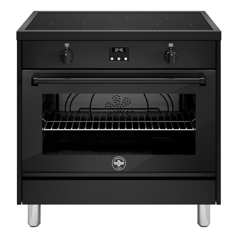 La Germania 90cm Induction Electric Oven Grill - Matt Black