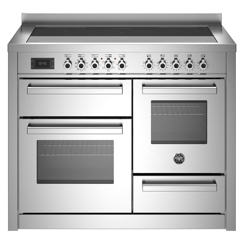 Bertazzoni 110cm Professional Series Induction Cooker - Stainless Steel