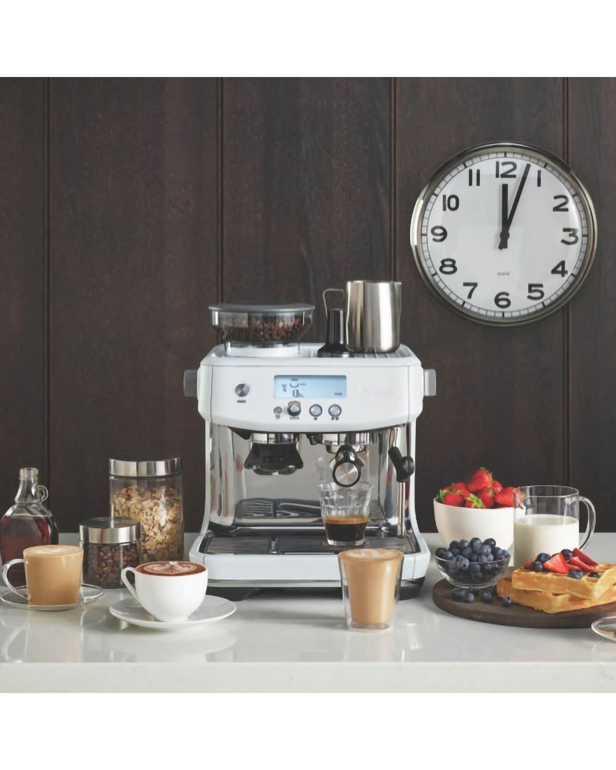 Breville The Barista Pro Espresso Coffee Machine - Sea Salt