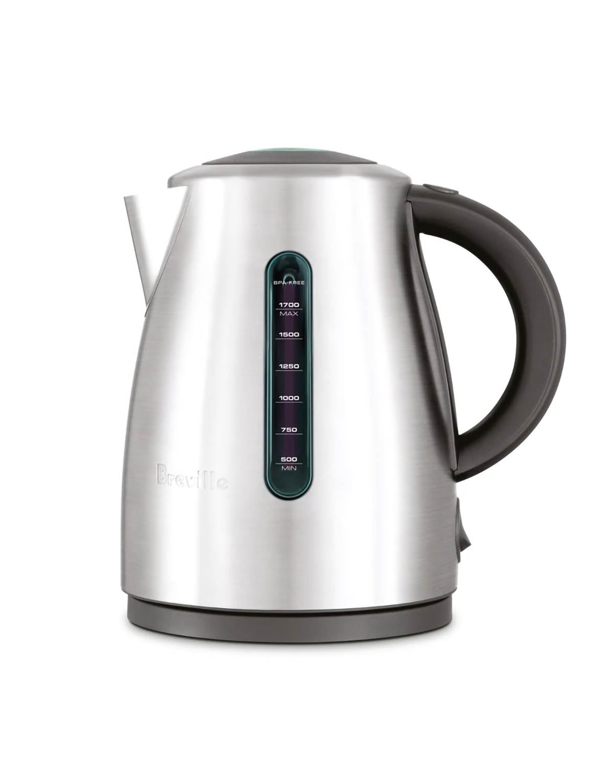Breville 1.7 Litre Soft Top Kettle - Brushed Stainless Steel