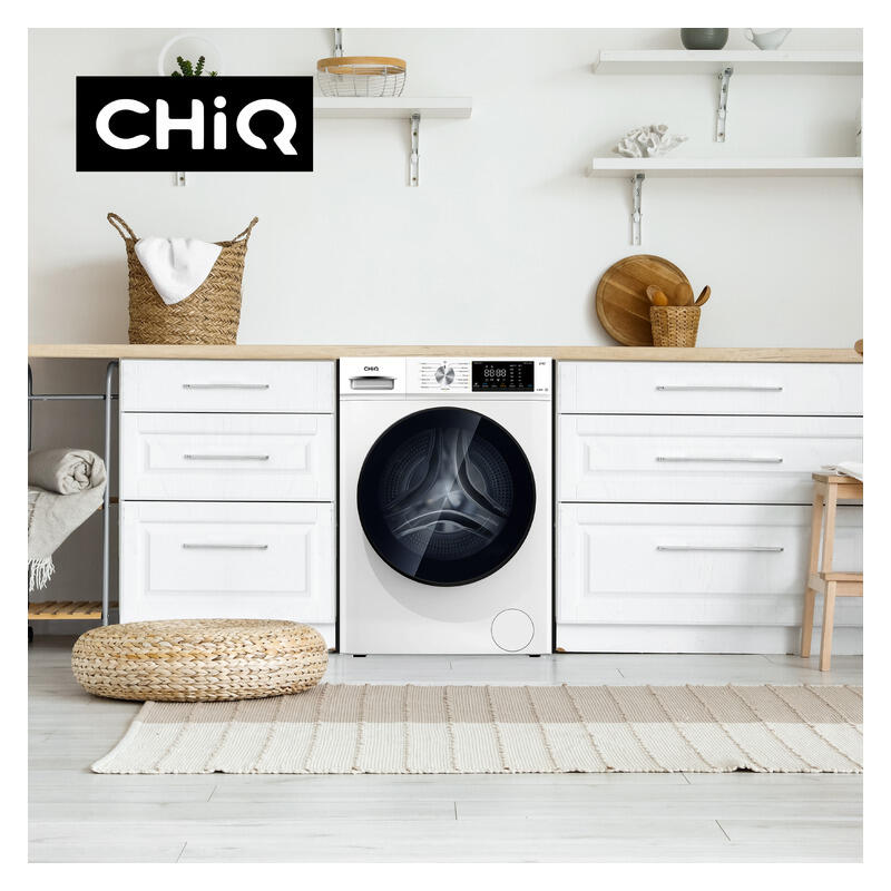 CHiQ 8.5/5kg Front Load Washer & Dryer Combo - White