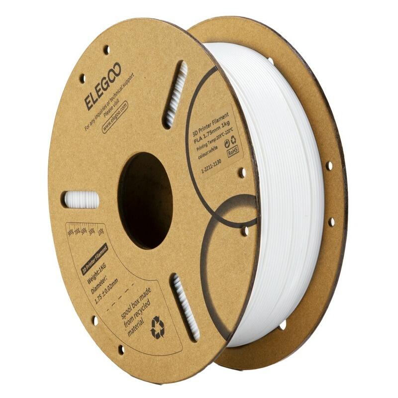 Elegoo 1.75mm 1kg PLA Filament - White
