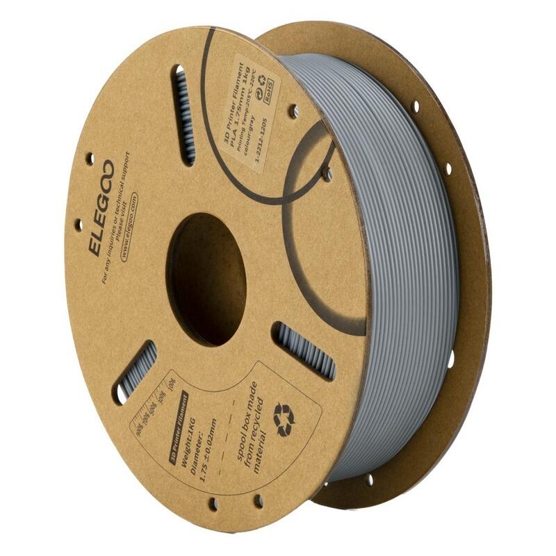 Elegoo 1.75mm 1kg PLA Filament - Grey