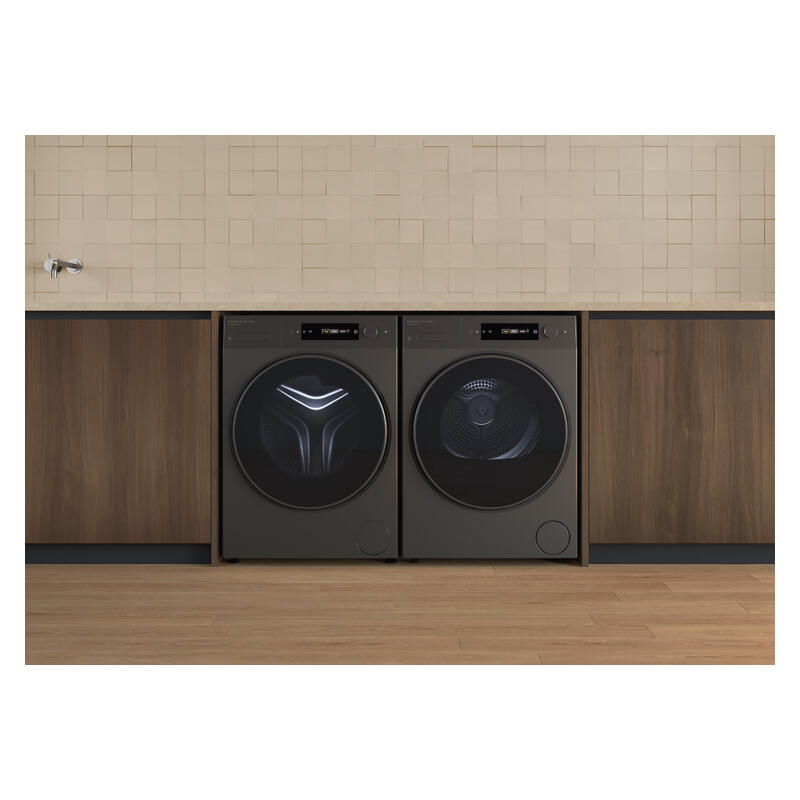 Fisher & Paykel 10kg Smart Heat Pump Condenser Dryer - Woolmark Black - Graphite (Series 7)