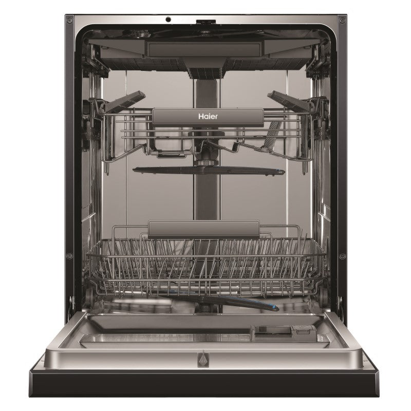 Haier Built Under Steam Dishwasher - Black