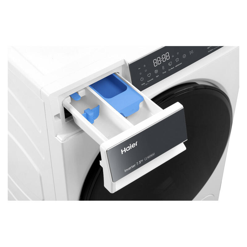 Haier 7.5kg Front Load Washing Machine - White (300 Series)
