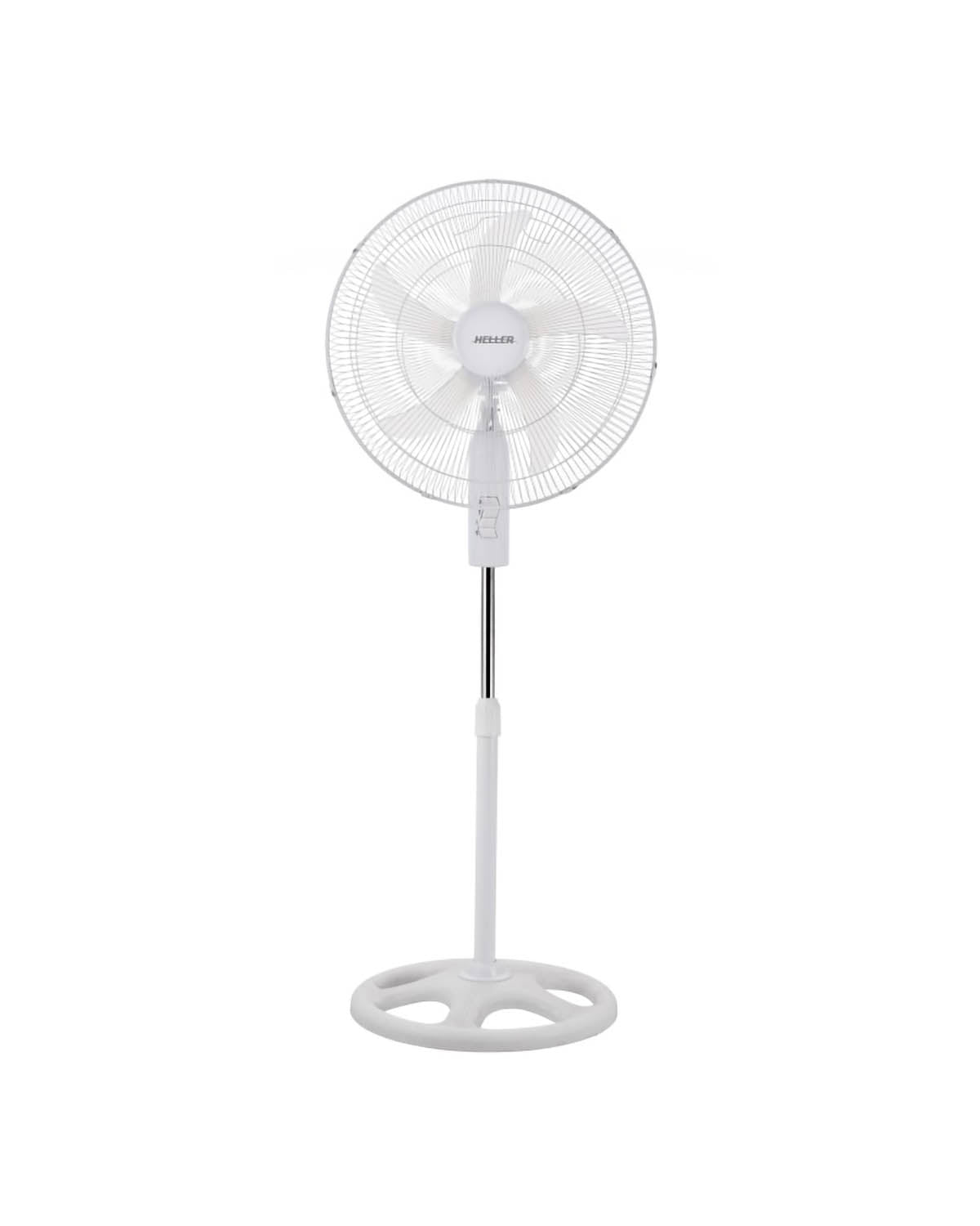 Heller 50cm Pedestal Fan - White