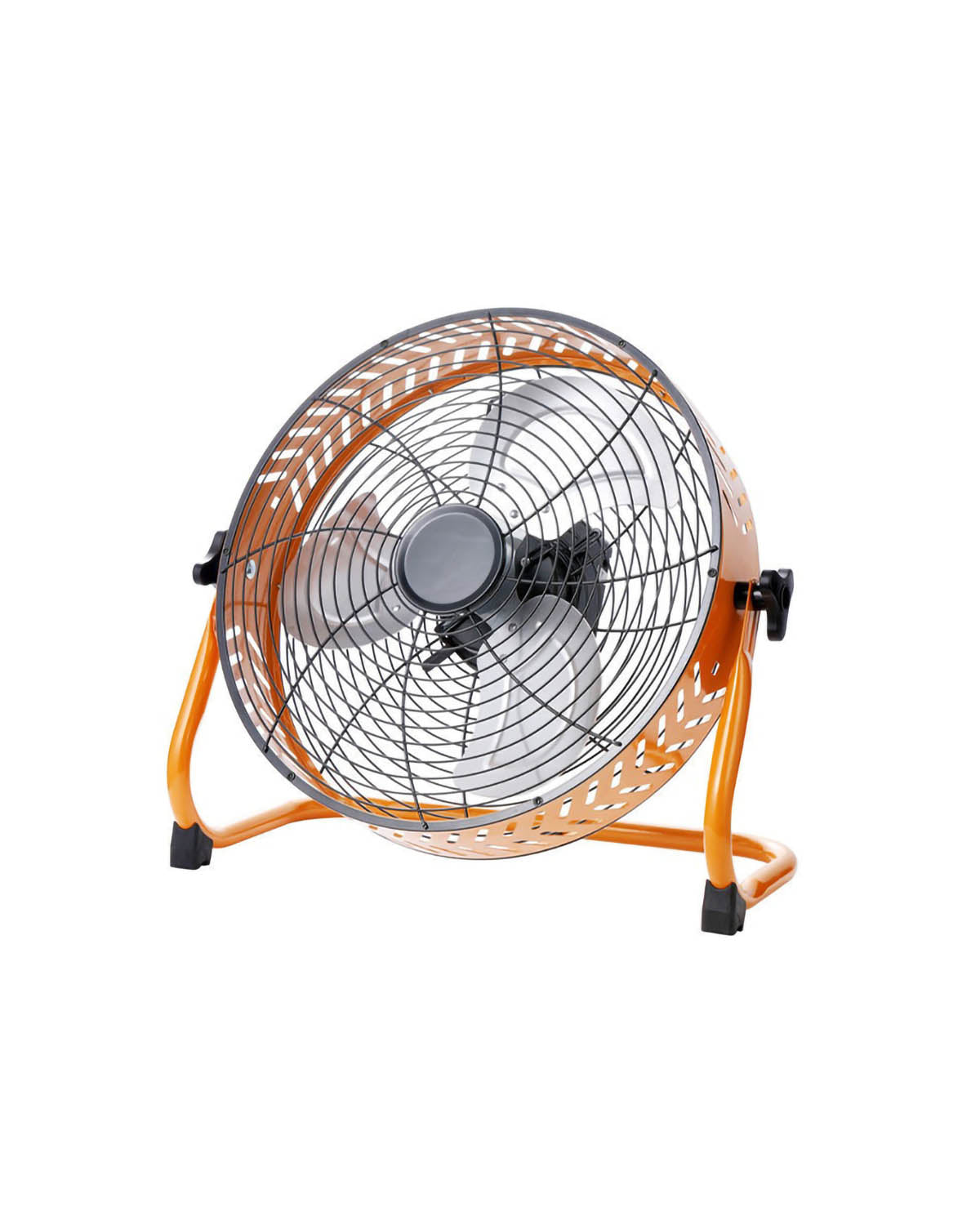 Heller 25cm Wired Floor Fan - Orange