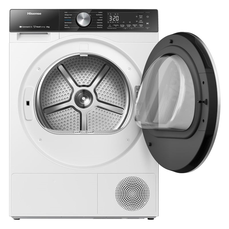 Hisense 9kg Heat Pump Condenser Dryer - White (Series 5)