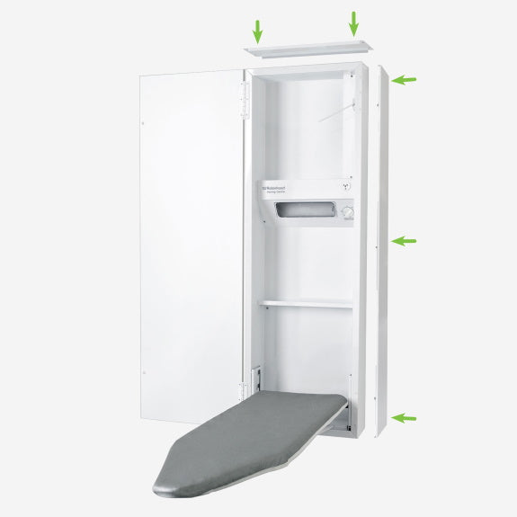 Robinhood Ironing Centre Surface Mounting Kit - White
