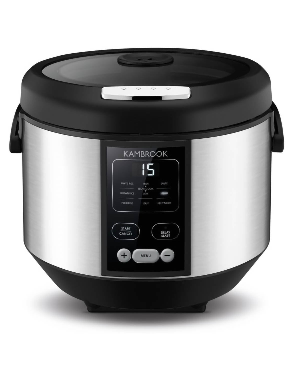 Kambrook Health Steam Plus Multi Cooke - Black Stainless Steel