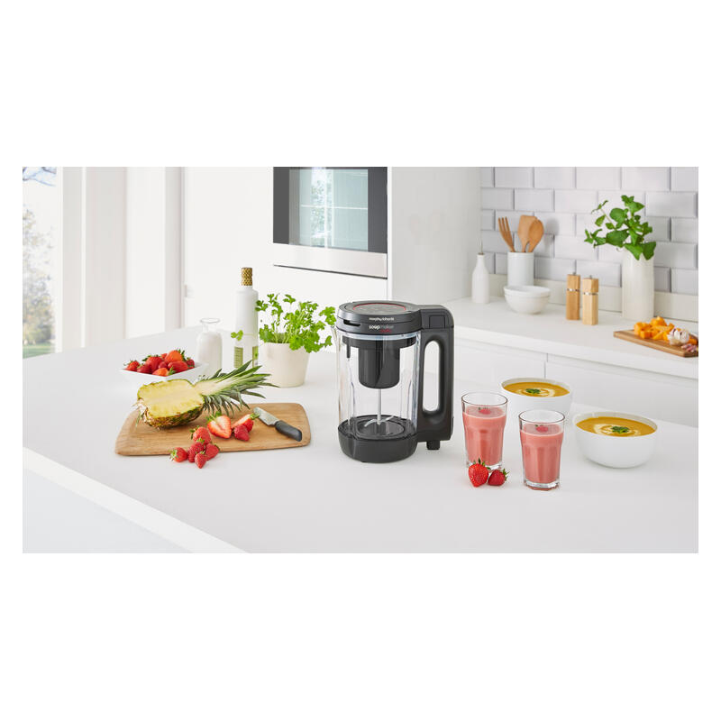 Morphy Richards Clarity 1.6L Soup Maker - Black