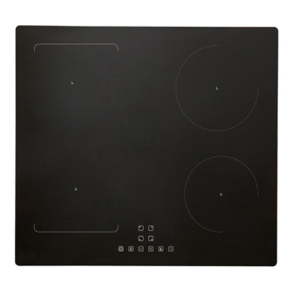 Norj 60cm 4-Zone Induction Cooktop with Flex Zone - Black