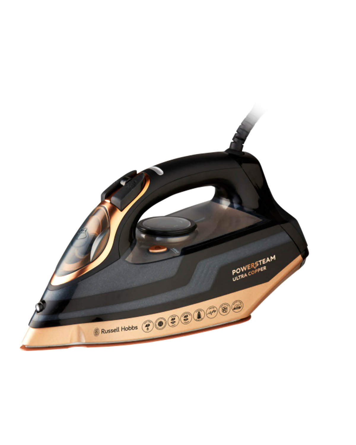 Russell Hobbs Power Steam Iron - Ultra Copper