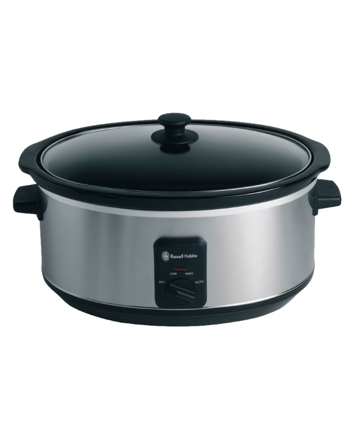 Russell Hobbs 6L Slow Cooker- Stainless Steel