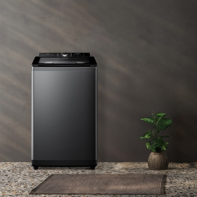 TCL 10kg Top Load Washer - Grey