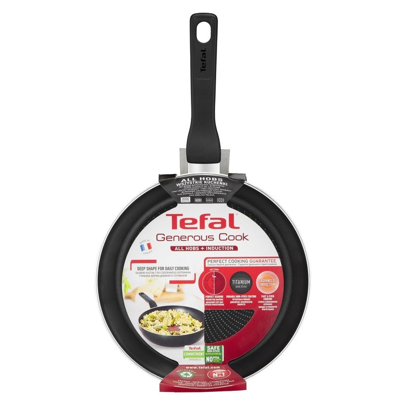 Tefal 32cm Generous Cook Induction Non-Stick Frypan