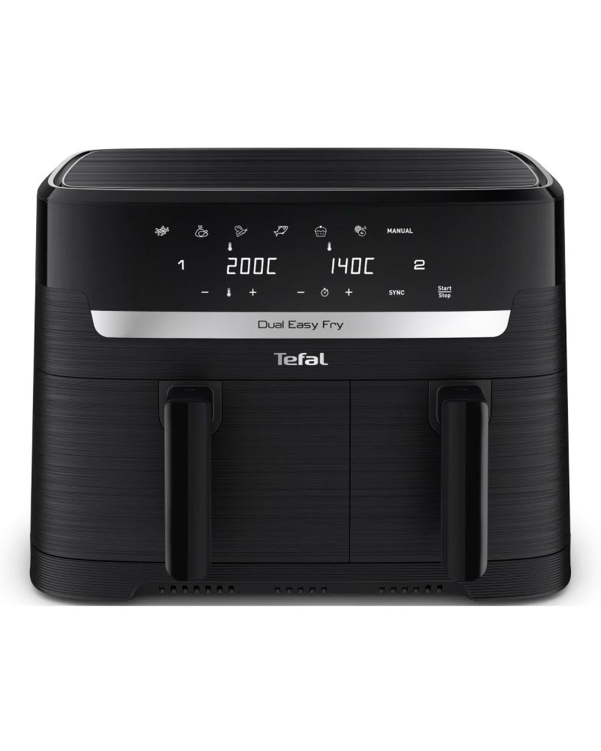 Tefal Dual Easy Fry XXL Essential - Black