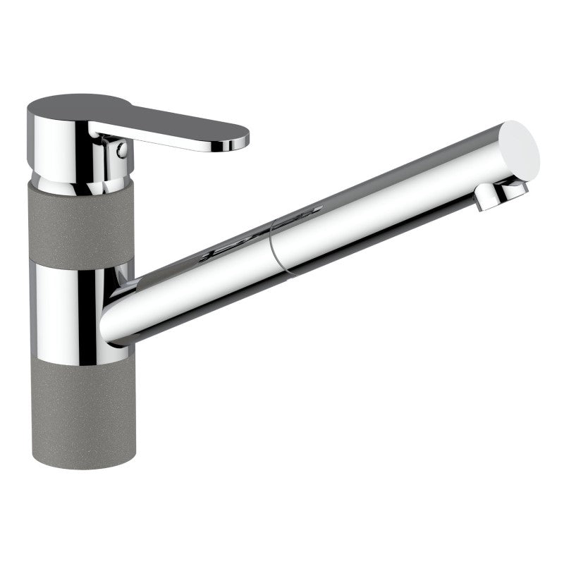 Armando Vicario ISA Pullout Kitchen Mixer - Chrome/Chroma