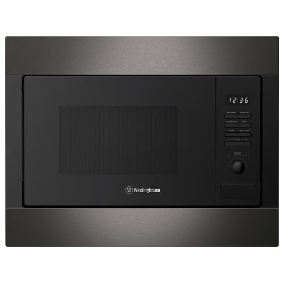 Westinghouse 25L Built-In Microwave Oven - Dark Stainless Steel