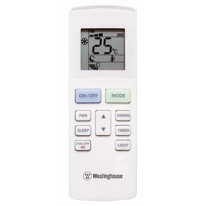 Westinghouse 2.7/2.4kW Window Wall Reverse Cycle Air Conditioner with LCD Remote