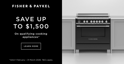 Save up to $1,500 on Fisher & Paykel Cooking