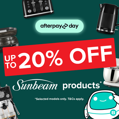 Up to 20% off Sunbeam Afterpay Sale