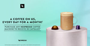 Nespresso First Month on Us