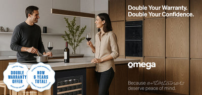 Double Warranty on Omega Kitchen Appliances