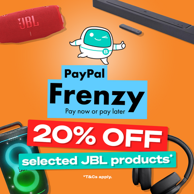 PayPal Frenzy 20% Off selected JBL Products