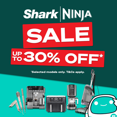 Up to 30% Off Selected Shark & Ninja Appliances