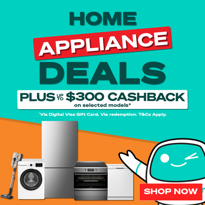 Home Appliance Deals Plus Up to $300 Cashback