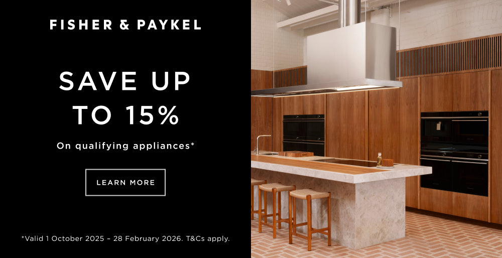 Save up to 15% on Fisher & Paykel Packages
