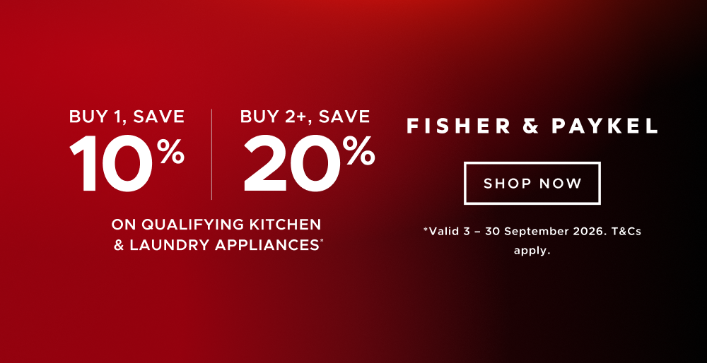 Bundle & Save Up to 20% on Fisher & Paykel Appliances