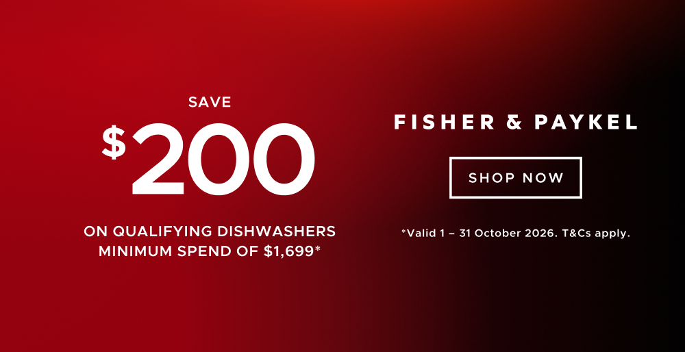 Save $200 on Qualifying Fisher & Paykel Dishwashers