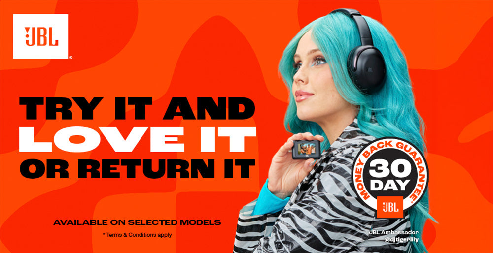 JBL 30 Day Money Back Guarantee