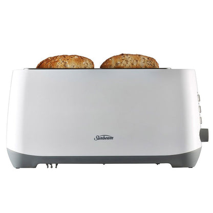 Sunbeam White TAP0003WH Toaster & KEP0007WH Kettle Bundle