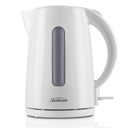 Sunbeam White TAP0002WH Toaster & KEP0007WH Kettle Bundle