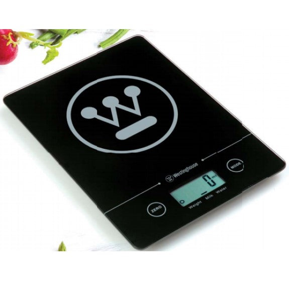 Westinghouse Slimeline Digital Kitchen Scales - Black