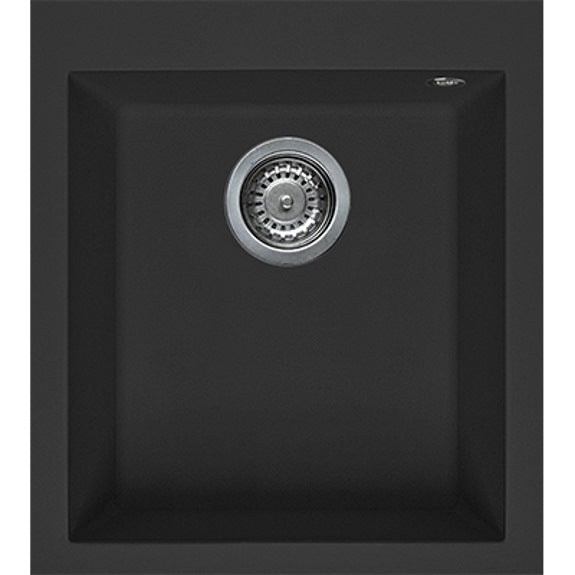 Artusi Single Bowl Sink - Black Granite