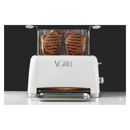 VGRILL Vertical Grill - White