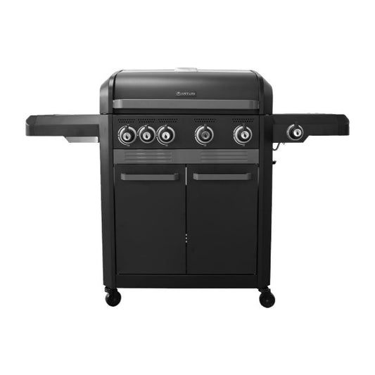 Artusi Chicago 4 Burner Gas Grill with Side Burner & Cabinet