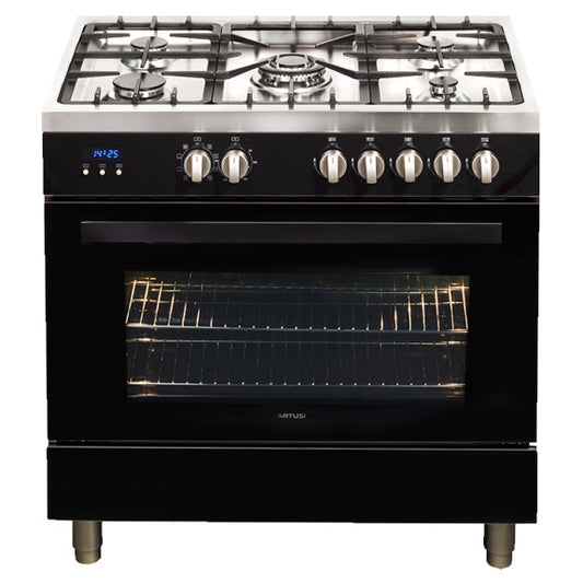 Artusi 90cm Dual Fuel Freestanding Cooker