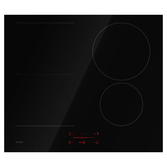 Asko 60cm Zone Bridge Induction Cooktop - Black