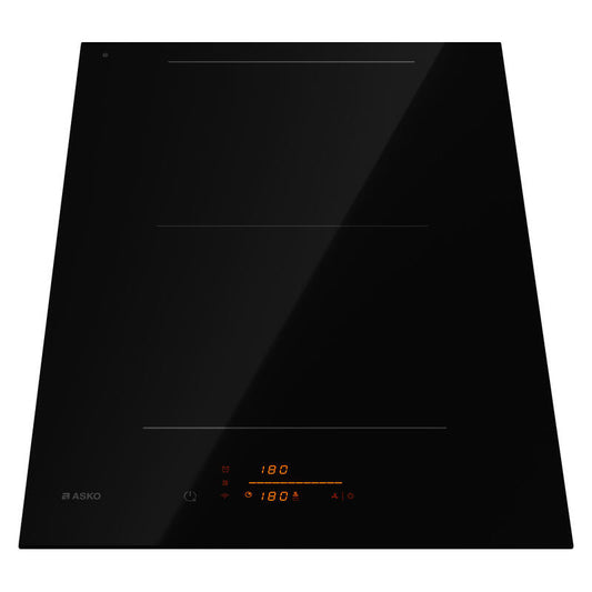 Asko 38cm 2 Zone Induction Cooktop - Black (Series 5)