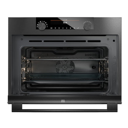 ASKO Craft 45cm Built-In Combi Microwave - Black Steel