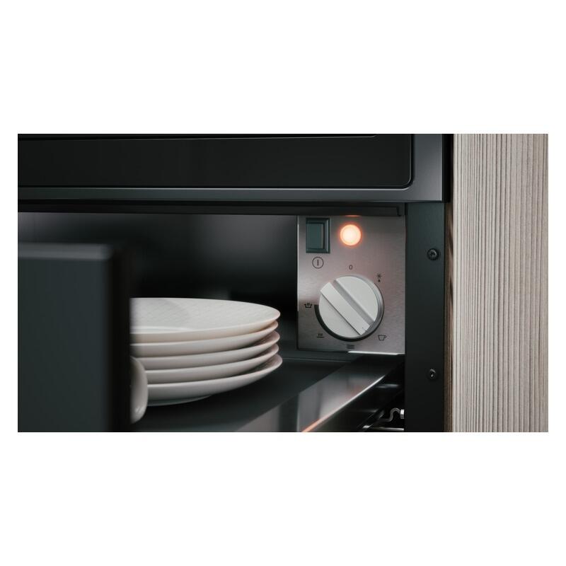 ASKO 14cm Built-In Warming Drawer - Graphite Black (Craft)