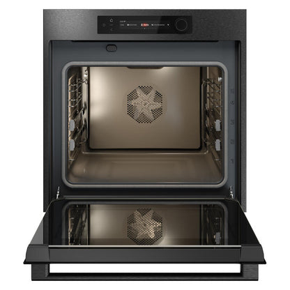 ASKO 60cm Craft Frame Pyrolytic Oven - Black Steel