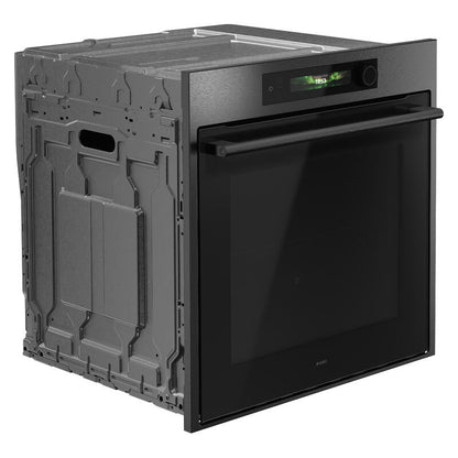 ASKO 60cm Craft Frame Pyrolytic Oven - Black Steel